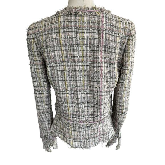Chanel 2005 Spring Collection Lesage Tweed Fringed Jacket Multicolor 42 FR - Picture 4 of 16